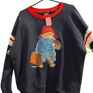 NEW Paddington Bear Womens Sweatshirt Sz Small NWT
